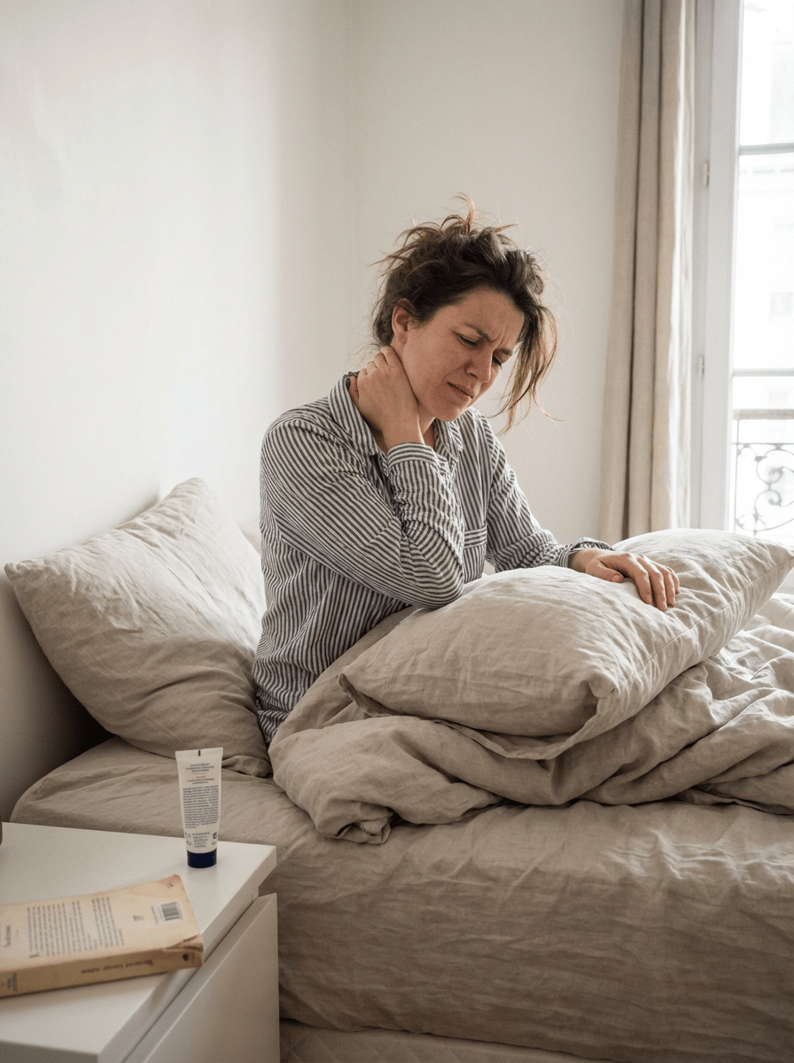 Comment bien positionner son oreiller cervical pour éviter les douleurs ? - ErgoConfort