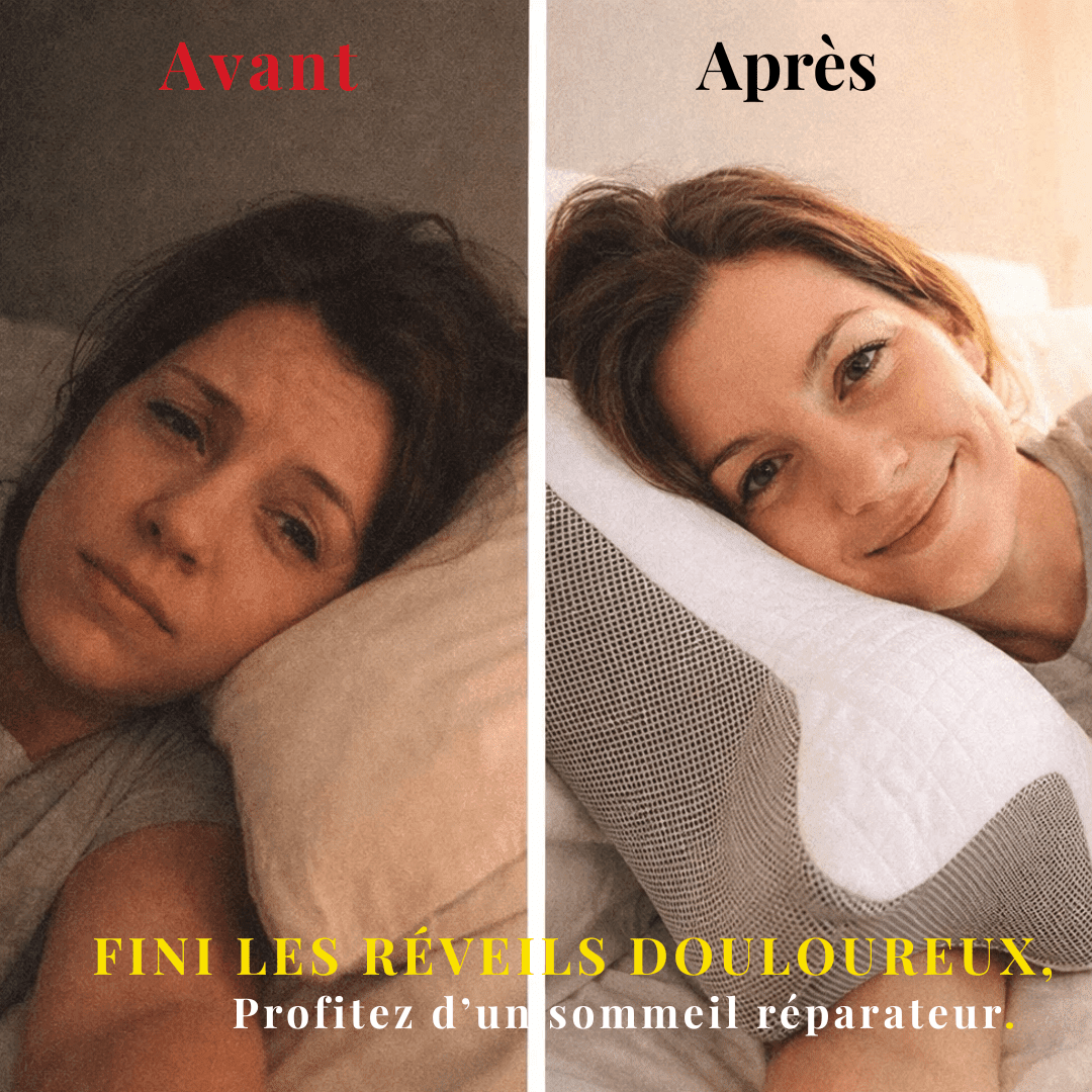 Oreiller ergonomique cervical ErgoConfort - L’ergonomie au service de votre sommeil. - ErgoConfort