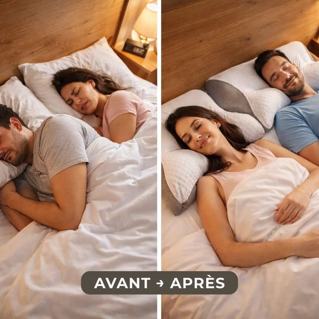 Oreiller ergonomique cervical ErgoConfort - ErgoConfort