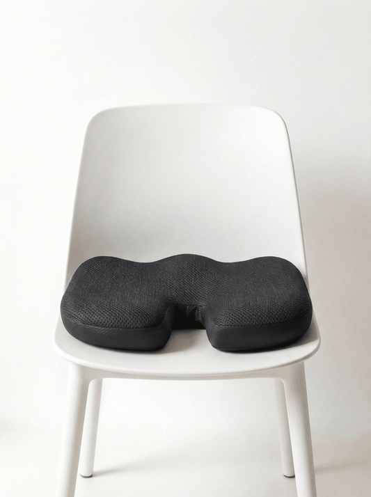 Coussin d’assise mémoire de forme – Pour siège de bureau et siège de voiture - ErgoConfort